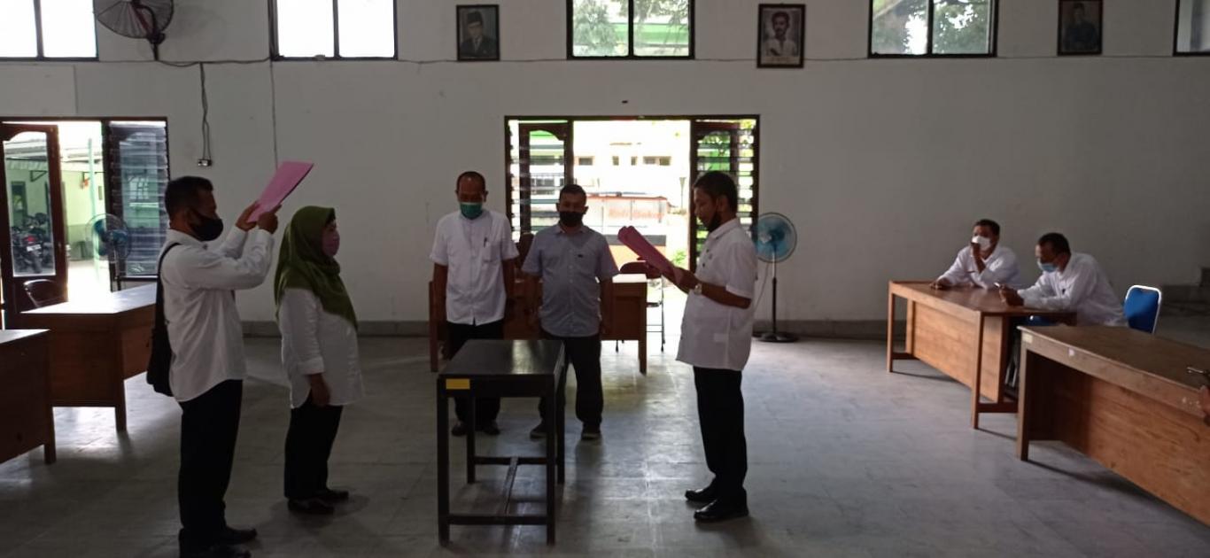 Gladi Bersih Serah Terima Jabatan Ulu-ulu