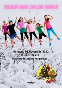 Senam dan Jalan Sehat Hari Jadi Margomulyo