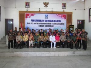 Pengambilan Sumpah Jabatan dan Pelantikan Dukuh Sompokan