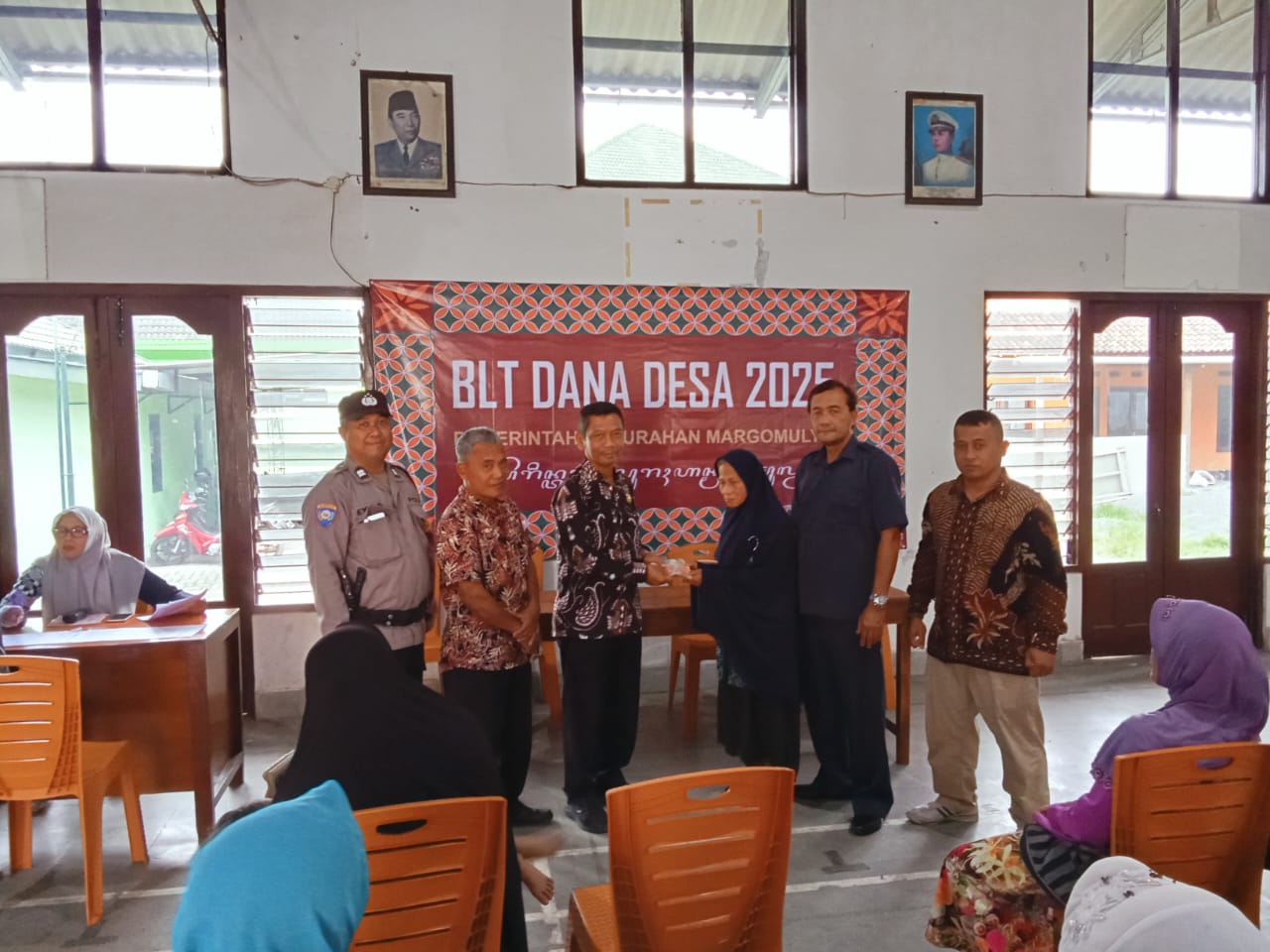 Salur BLT DD 2025 Kalurahan Margomulyo