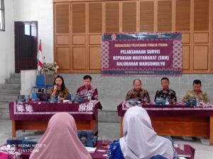 Sosialisasi Survey Kepuasan Masyarakat