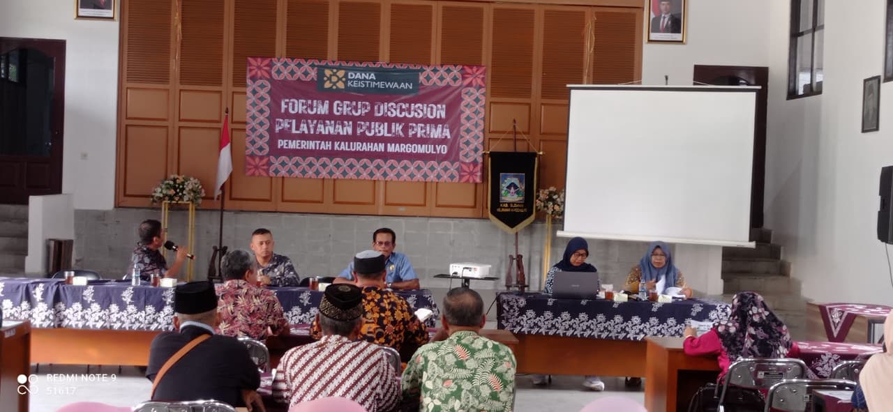 Margomulyo Mantapkan Langkah Menuju Pelayanan Publik Prima