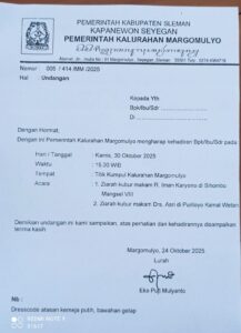 Ziarah Mantan Lurah Rangkaian Hari Jadi MM ke 79
