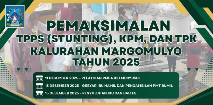 Pemaksimalan TPPS Digelar, Kalurahan Margomulyo Tegaskan Komitmen Cegah Stunting Sejak Dini