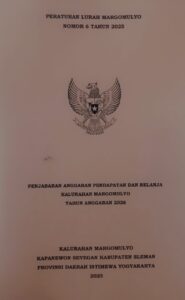 Peraturan Lurah Margomulyo No 6 Tahun 2025