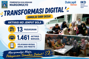 Go Digital, Pemkal Margomulyo Berhasil Aktivasi 1.461 Akun IKD Melalui Program Jemput Bola di 13 Padukuhan
