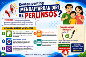 Kalurahan Margomulyo Hadir Mendampingi Masyarakat dalam Pendaftaran Portal Perlinsos