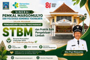Margomulyo Bergerak, Stunting Dicegah! Kolaborasi Pemkal dan Poltekkes Yogyakarta Hadirkan Praktik Baik STBM dan Pengolahan Limbah